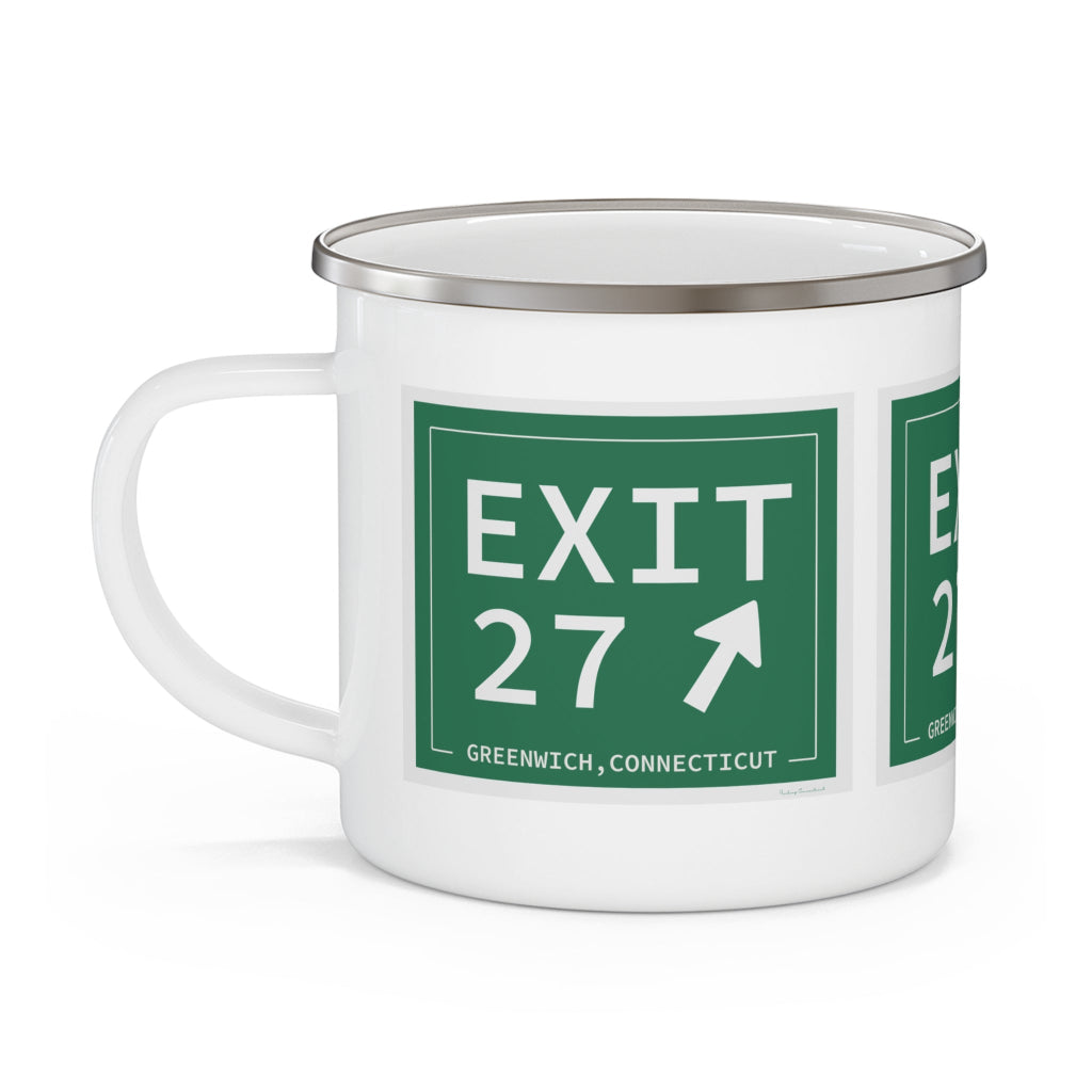 Merritt Parkway Exit 27 - Greenwich Connecticut gifts and merch by Finding Connecticut 