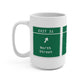 Merritt Parkway Exit 31  mug - greenwich Connecticut gifts and merch by Finding Connecticut 