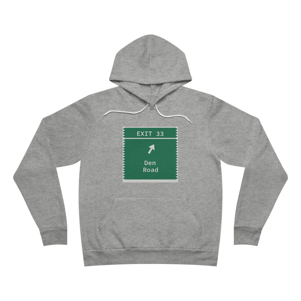 Merritt Parkway Exit 33 unisex hoodie sweatshirt -Stamford Connecticut gifts and merch by Finding Connecticut 