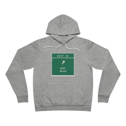 Merritt Parkway Exit 33 unisex hoodie sweatshirt -Stamford Connecticut gifts and merch by Finding Connecticut 