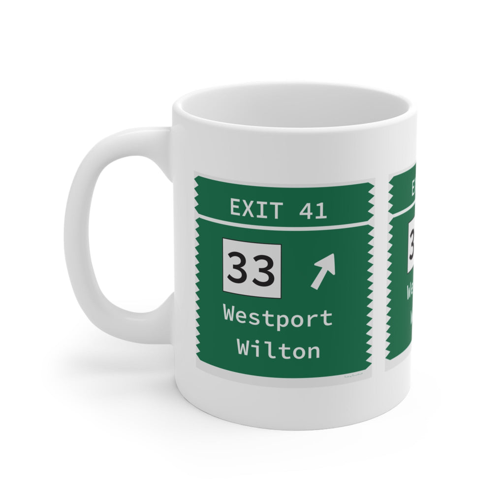 Merritt Parkway Exit 41 - Westport Connecticut gifts and merch by Finding Connecticut