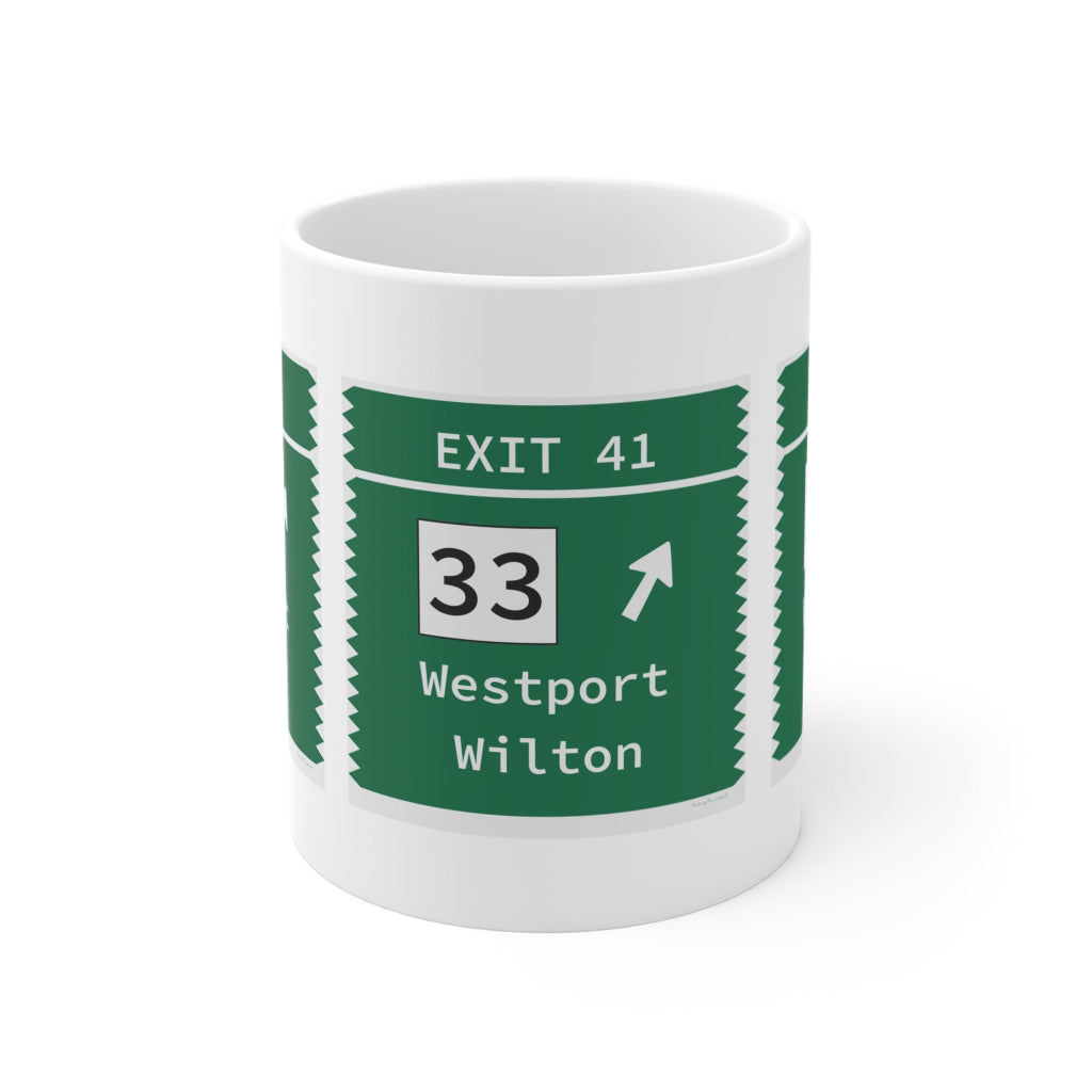 Merritt Parkway Exit 41 - Westport Connecticut gifts and merch by Finding Connecticut