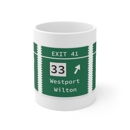 Merritt Parkway Exit 41 - Westport Connecticut gifts and merch by Finding Connecticut
