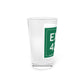 Merritt Parkway Exit 42 pint glass drinkware - Westport Connecticut  gifts and merch by Finding Connecticut