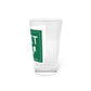 Merritt Parkway Exit 42 pint glass drinkware - Westport Connecticut  gifts and merch by Finding Connecticut