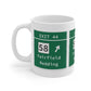Merritt Parkway Exit 44 mug - Fairfield Connecticut gifts and merch by finding connecticut