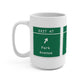 Merritt Parkway Exit 47 mug - Trumbull Connecticut gifts and merch by finding connecticut 