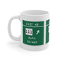 Merritt Parkway Exit 48 Mug - Trumbull Connecticut  gifts and merch by Finding Connecticut 