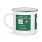 Merritt Parkway Exit 48 camping mug - merritt parkway and trumbull connecticut gifts and merch by Finding Connecticut 