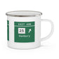 Merritt Parkway Exit 49N camping mug - Merritt Parkway and trumbull connecticut gifts and merch by Finding Connecticut 