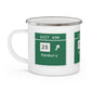 Merritt Parkway Exit 49N camping mug - Merritt Parkway and trumbull connecticut gifts and merch by Finding Connecticut 
