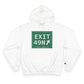 Merritt Parkway Exit 49N champion hoodie sweatshirt - Merritt Parkway and trumbull connecticut gifts and merch by Finding Connecticut 