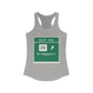 Merritt Parkway Exit 49S women's tank top shirt - Trumbull Connecticut gifts and merch by Finding connecticut 