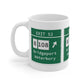 Merritt Parkway Exit 52 mug - Trumbull Connecticut gifts and merch by Finding Connecticut 