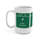 Merritt Parkway exit 29 mug - Greenwich Connecticut gifts and merch by Finding Connecticut 