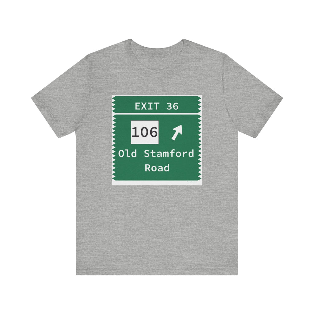 Merritt Parkway exit 36 t shirt - stamford connecticut gifts and merch by Finding Connecticut 