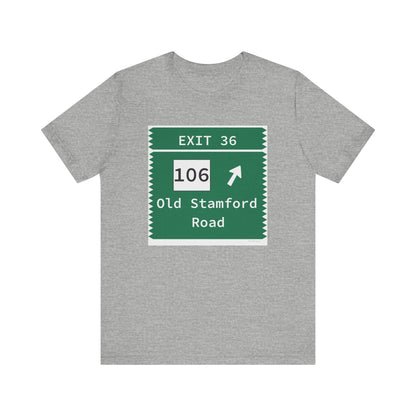 Merritt Parkway exit 36 t shirt - stamford connecticut gifts and merch by Finding Connecticut 