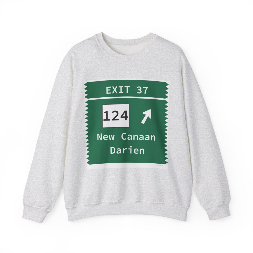 Merritt Parkway exit 37 sweatshirt - New Canaan Connecticut gifts and merch by Finding Connecticut
