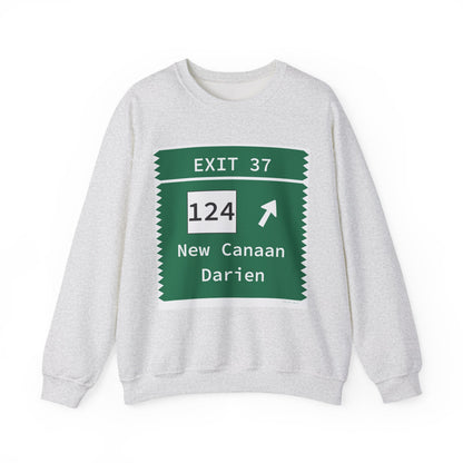 Merritt Parkway exit 37 sweatshirt - New Canaan Connecticut gifts and merch by Finding Connecticut