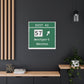 Merritt Parkway exit 42 wall art decor - merritt parkway and westport connecticut gifts and merch by Finding Connecticut 