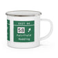Merritt Parkway exit 44  camping mug- Merritt Parkway and Fairfield Connecticut gifts and merch by finding connecticut 