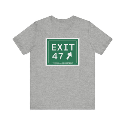 Merritt Parkway exit 47 t shirt- Merrit parkway and trumbull connecticut gifts and merch by Finding Connecticut