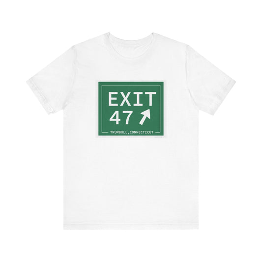 Merritt Parkway exit 47 t shirt- Merrit parkway and trumbull connecticut gifts and merch by Finding Connecticut
