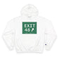 Merritt Parkway exit 48 champion hoodie sweatshirts - merritt parkway and trumbull connecticut gifts and merch by Finding Connecticut 