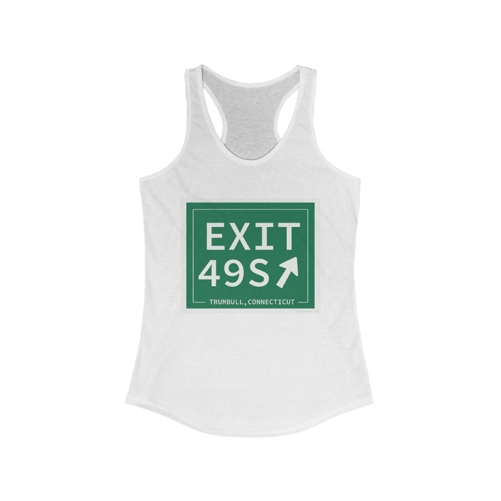 Merritt Parkway exit 49S tank top shirt - Merritt parkway and trumbull connecticut gifts and merch by Finding  Connecticut 