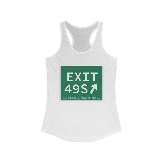 Merritt Parkway exit 49S tank top shirt - Merritt parkway and trumbull connecticut gifts and merch by Finding  Connecticut 