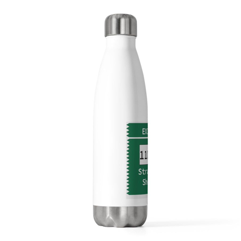 Merritt Parkway exit 53 waterbottle - stratford conencticut gifts and merch by finding connecticut 