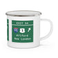 Merritt Parkway exit 54 mug - Milford Connecticut gifts and merch by Finding Connecticut 