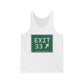 Merritt parkway exit 33 unisex tank top shirt - Merritt parkway and stamford connecticut gifts and merch by Finding Connecticut 