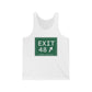 Merritt parkway exit 48 tank top shirt - merritt parkway and trumbull connecticut gifts and merch by Finding Connecticut 