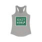 Merritt parkway exit 49N women's tank top shirt - merritt parkway and trumbull connecticut gifts and merch by Finding Connecticut 