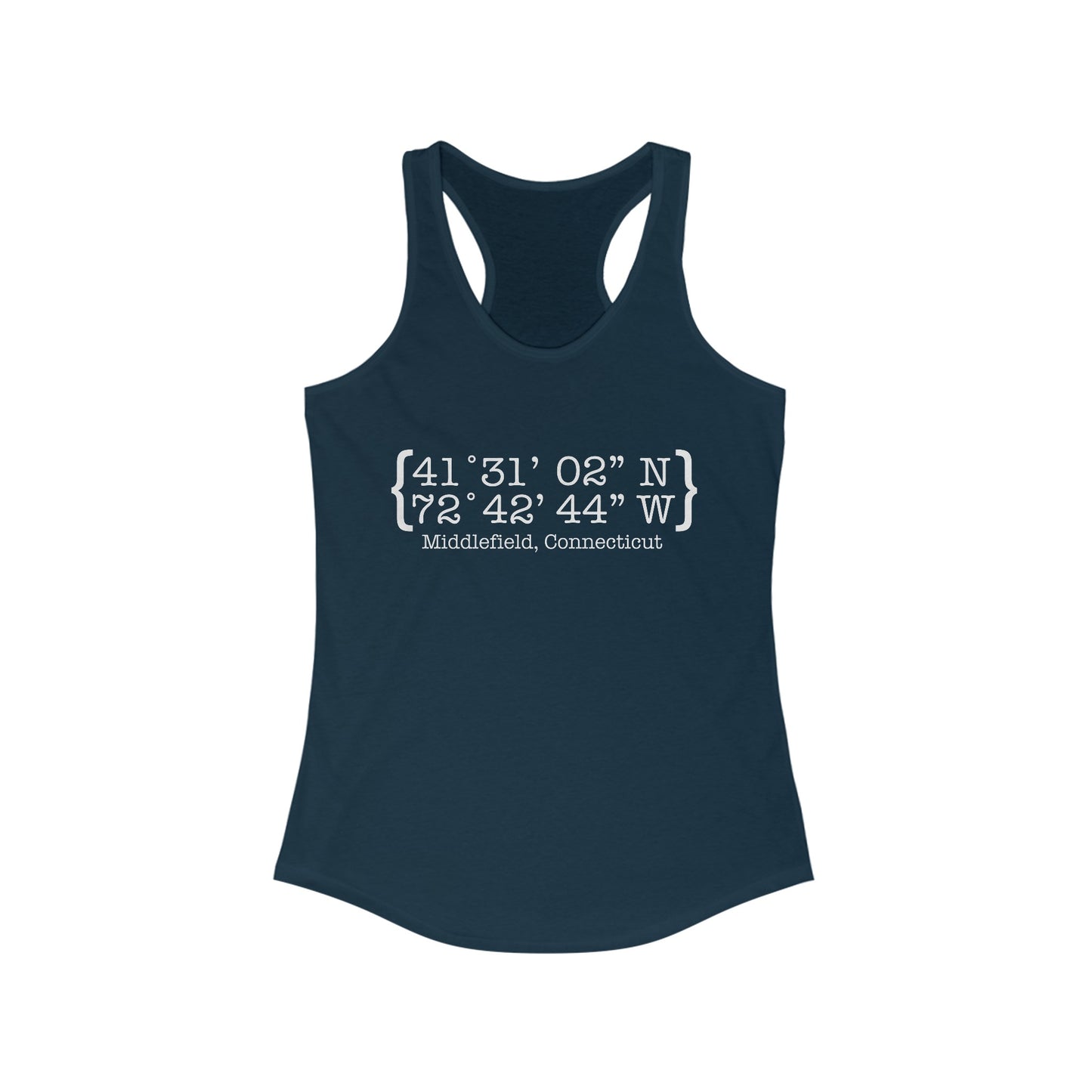 Middlefield Coordinates // Middlefield CT woman's  tank top  shirt  // finding connecticut  
