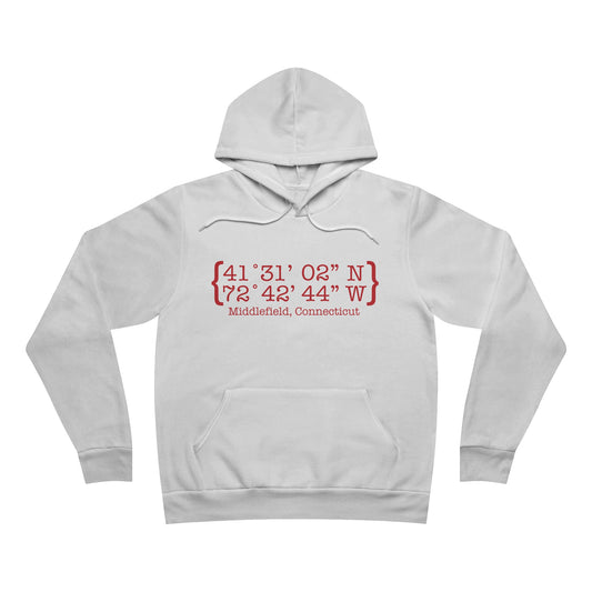 Middlefield Coordinates // Middlefield connecticut  unisex hoodie sweatshirt  // finding connecticut 