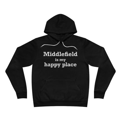 Middlefield is my happy place hoodie sweatshirt // Middlefield connecticut gifts and merch // finding connecticut 