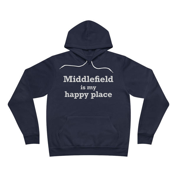 Middlefield is my happy place hoodie sweatshirt // Middlefield connecticut gifts and merch // finding connecticut 