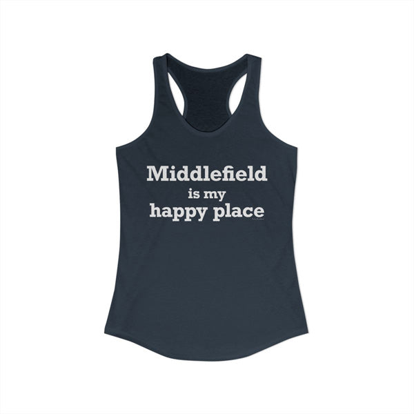 Middlefield is my happy place tank top shirt  // Middlefield ct gifts and merch // finding Connecticut 