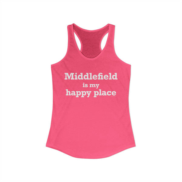 Middlefield is my happy place tank top shirt  // Middlefield ct gifts and merch // finding Connecticut 