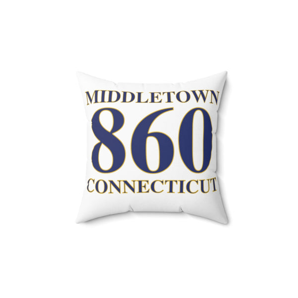 Middletown 860 Connecticut decor pillow // middletown connecticut gifts and merch// finding connecticut 
