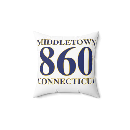 Middletown 860 Connecticut decor pillow // middletown connecticut gifts and merch// finding connecticut 