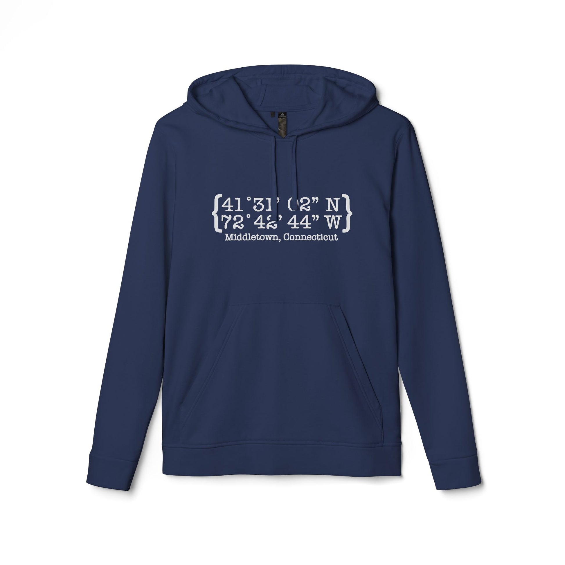 Middletown 860 Connecticut // middletown CT Adidas unisex hoodie sweatshirt  // finding connecticut