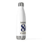 Middletown 860 Connecticut water bottle  // middletown connectiuct gifts and merch // finding connecticut 
