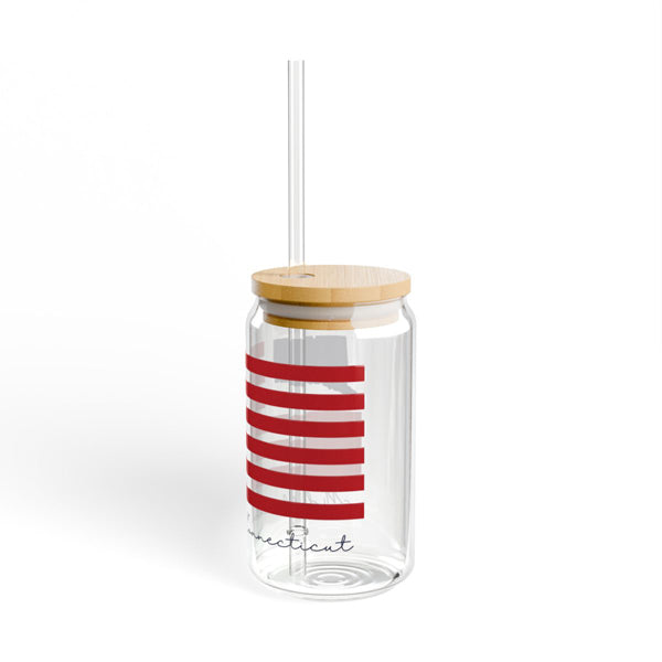 Middletown connecticut sipper glass drinkware // middletown connecticut gifts and merch // finding connecticut 