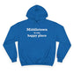 Middletown is my happy place hoodie sweatshirt // middletown connecticut gifts and merch // finding connecticut 