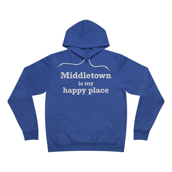 Middletown is my happy place hoodie sweatshirt // middletown ct gifts and merch // finding connecticut 