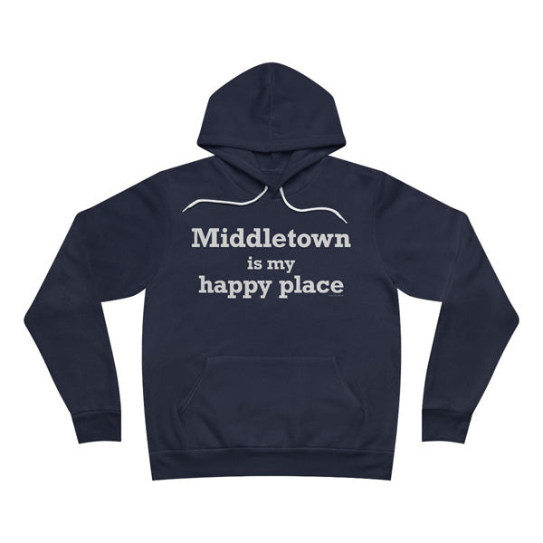 Middletown is my happy place hoodie sweatshirt // middletown ct gifts and merch // finding connecticut 