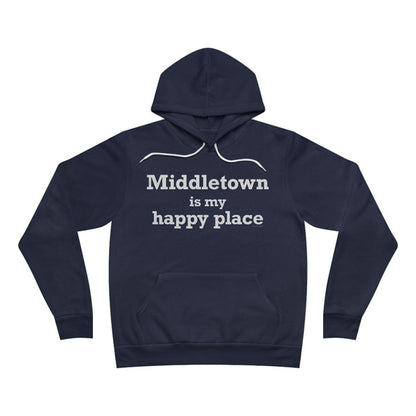 Middletown is my happy place hoodie sweatshirt // middletown ct gifts and merch // finding connecticut 